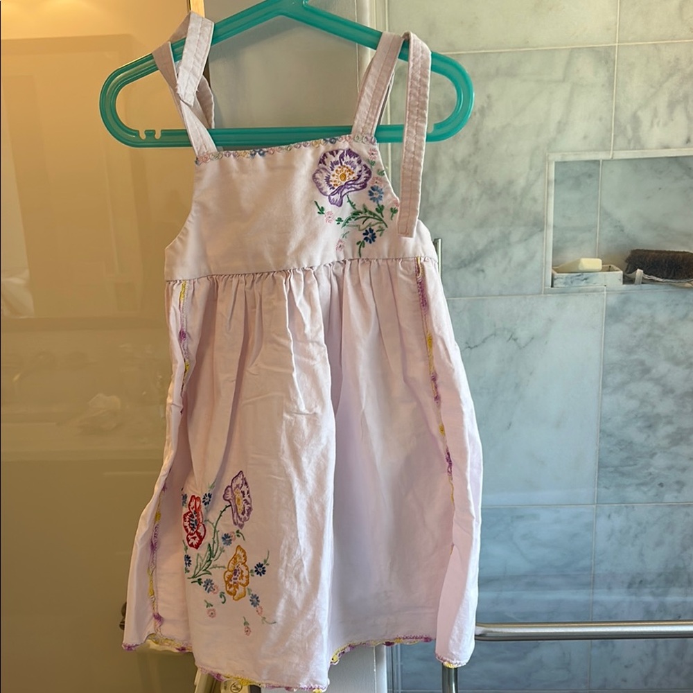Floral Embroidered Dress